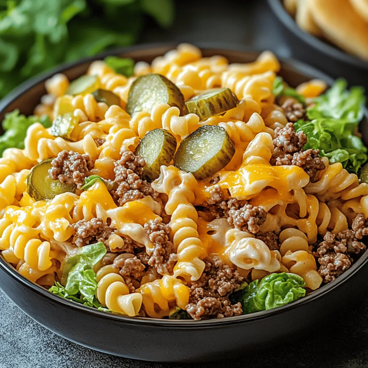 Big Mac Pasta Salad