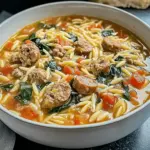 Marry Me Sausage Orzo Soup
