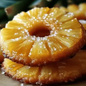 Pineapple Upside Down Sugar Cookies