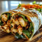 Sweet Chili Chicken Wraps