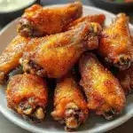 Crispy Dry Rub Chicken Wings
