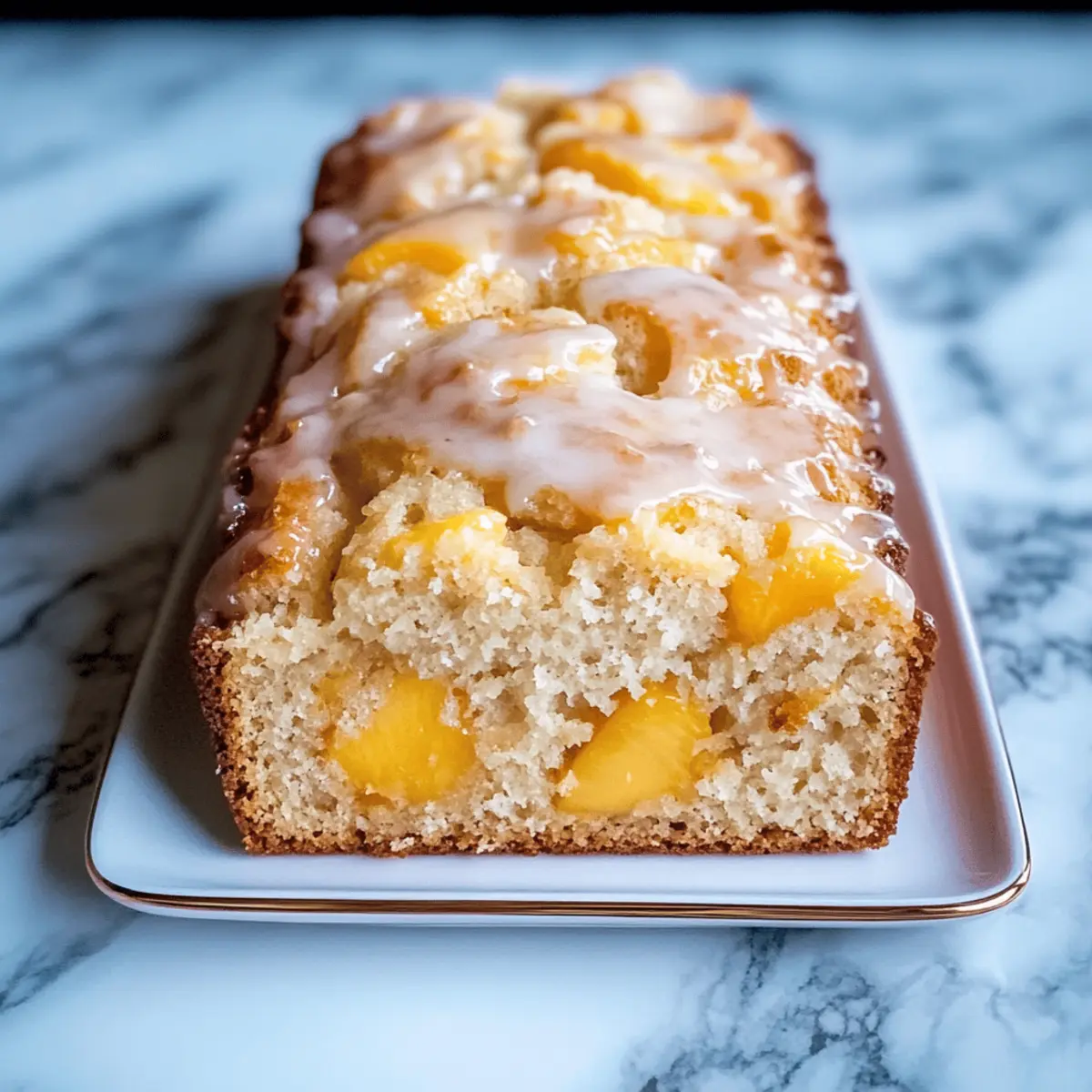 Heavenly Peach Bread