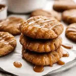 Autumn Caramel Apple Cider Cookies