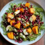 Autumn Harvest Salad with Pomegranates