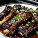 Caramelized Slow Roast Asian Beef Short Rib