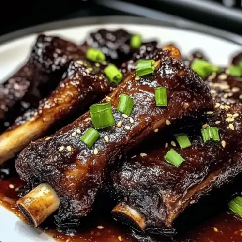 Caramelized Slow Roast Asian Beef Short Rib