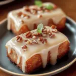 Maple Donut Bars