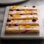 Orange Cranberry Shortbread Cookies
