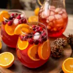 Cranberry Orange Prosecco Punch