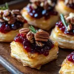 Baked Cranberry Brie Bites