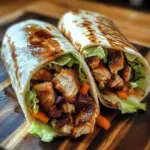 Teriyaki Chicken Wrap