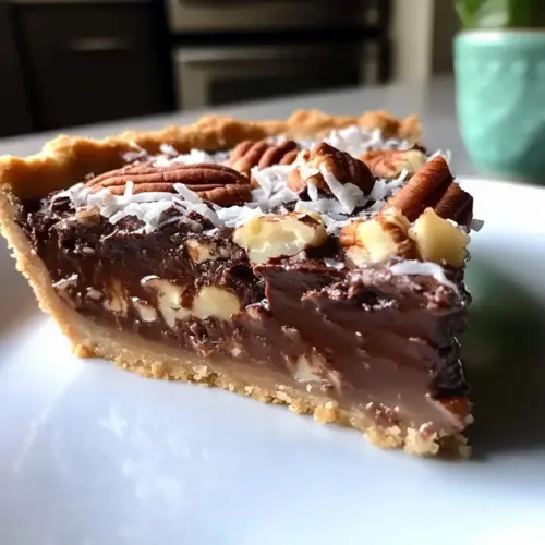 No-Bake German Chocolate Pie
