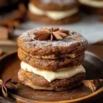 Gingerbread Cheesecake Cookies