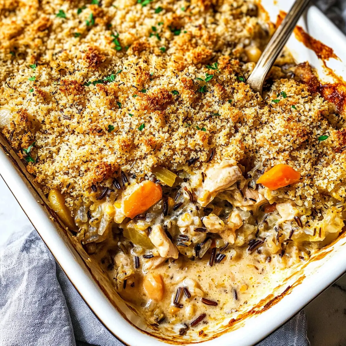 Chicken Wild Rice Casserole