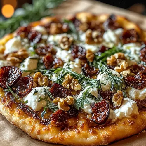Fig Jam Pizza