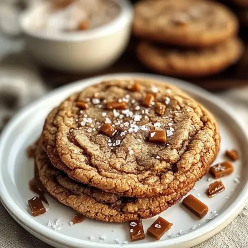 Brown Butter Coffee Toffee Cookies