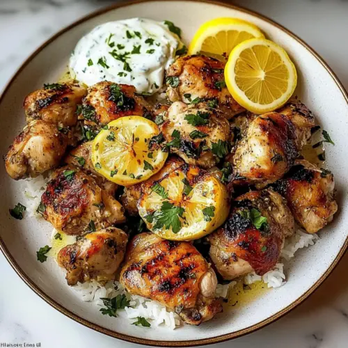 Lebanese Lemon Garlic Chicken