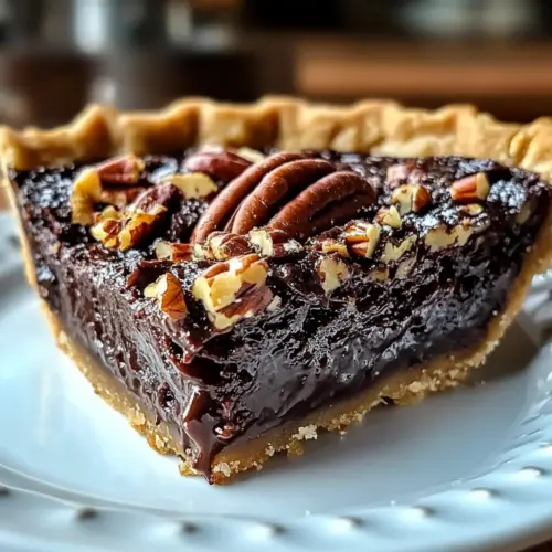 Texas Chocolate Pecan Pie