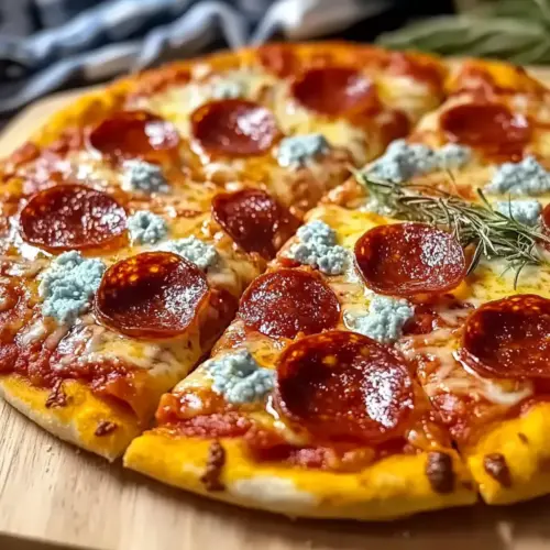 Hot Honey Pepperoni Pizza