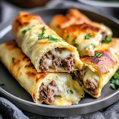 Keto Philly Cheesesteak Rolls