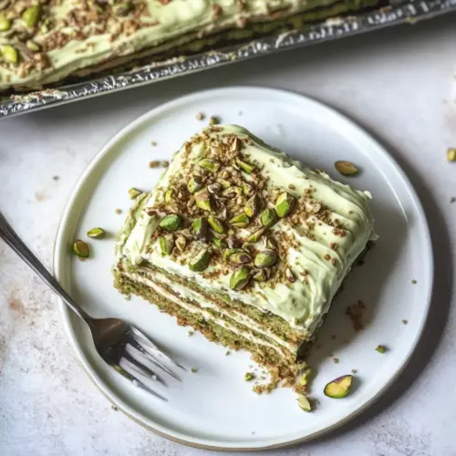 Pistachio Tiramisu