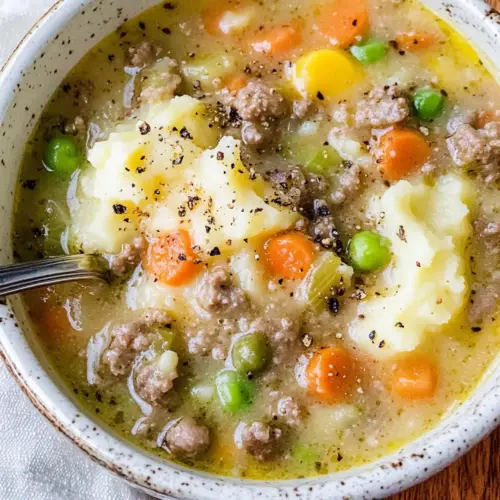 Protein Packed Shepherd’s Pie Soup