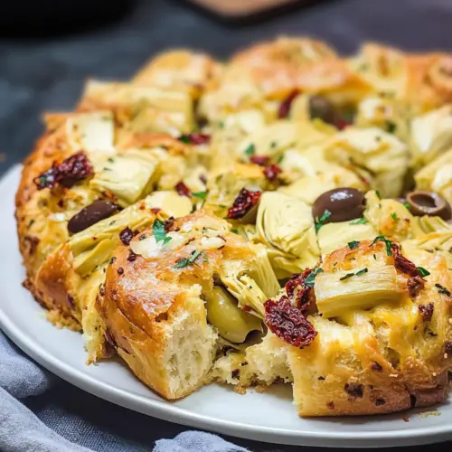 Mediterranean Pull Apart Bread