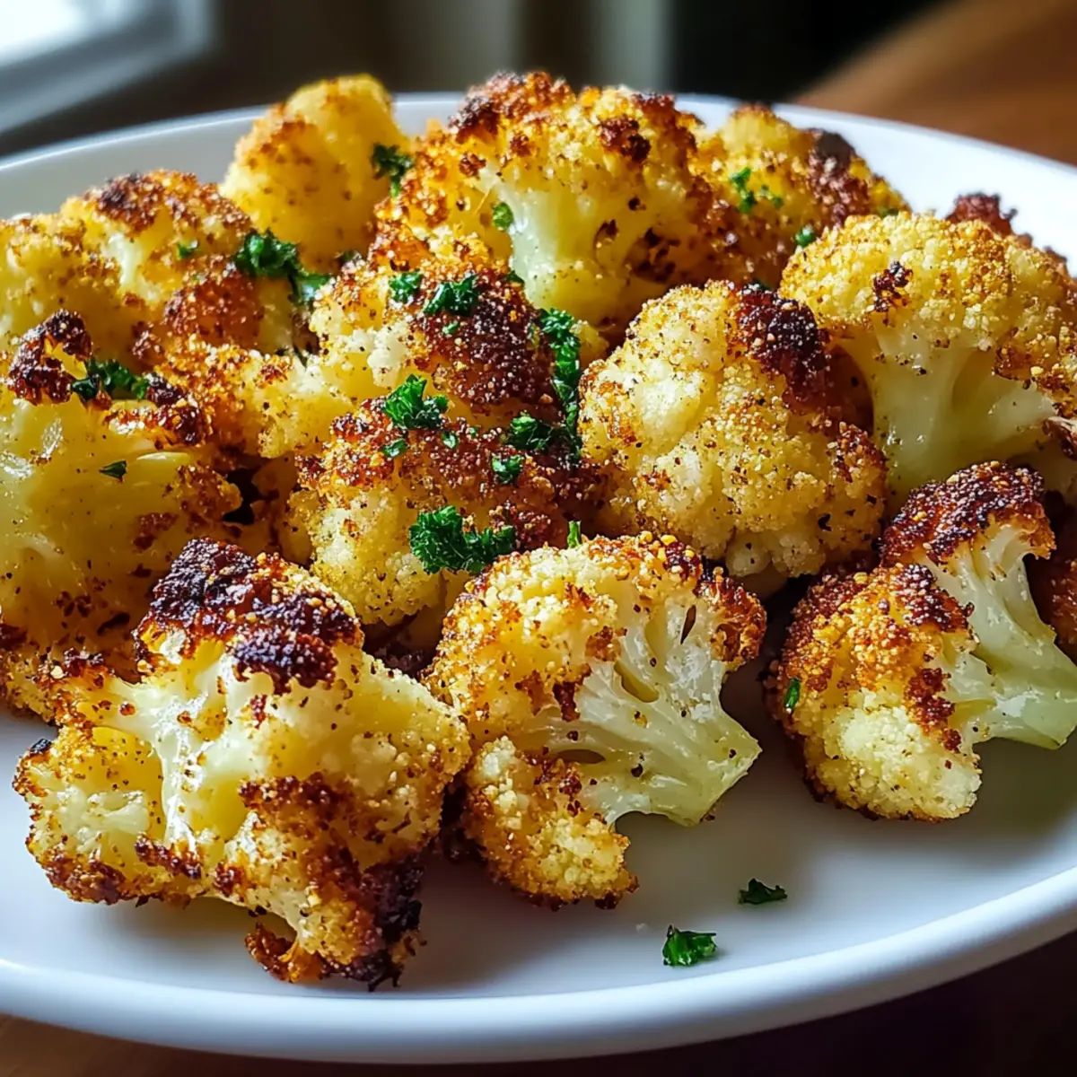 Crispy Roasted Cauliflower