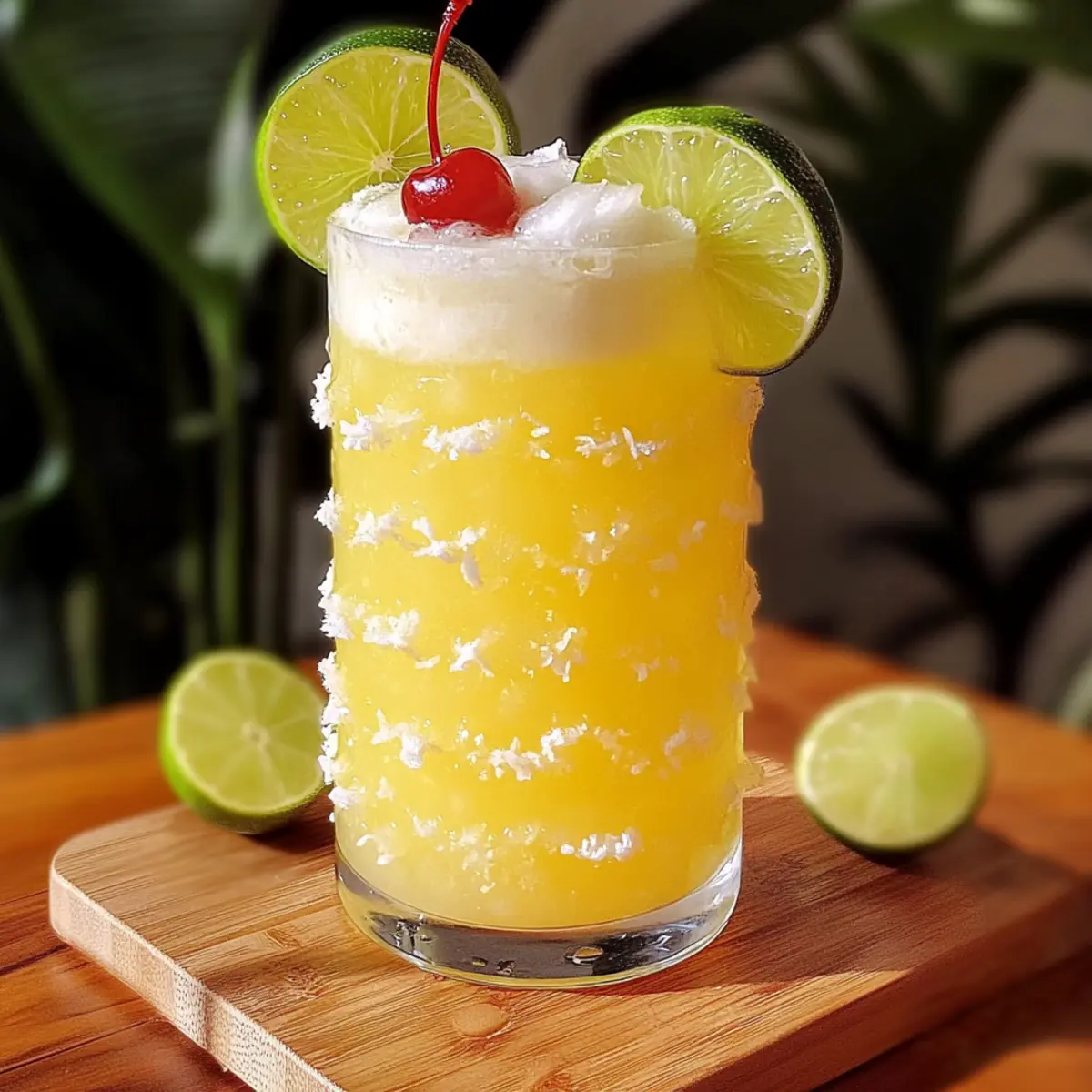 Non Alcoholic Piña Colada Punch