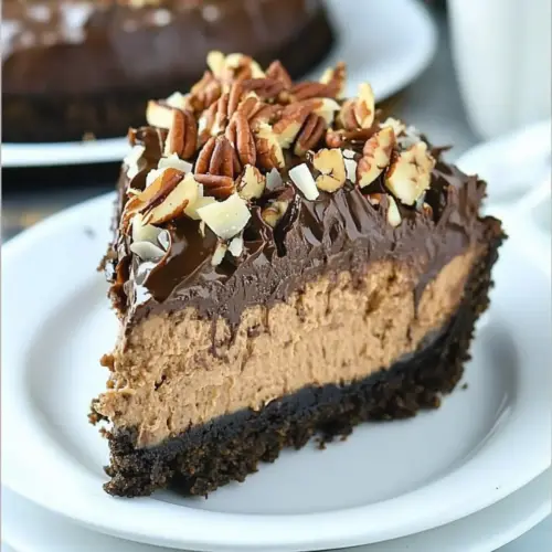 German Chocolate Cheesecake