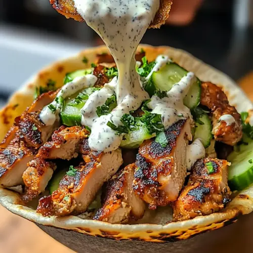 Chicken Shawarma with Garlic Sauce