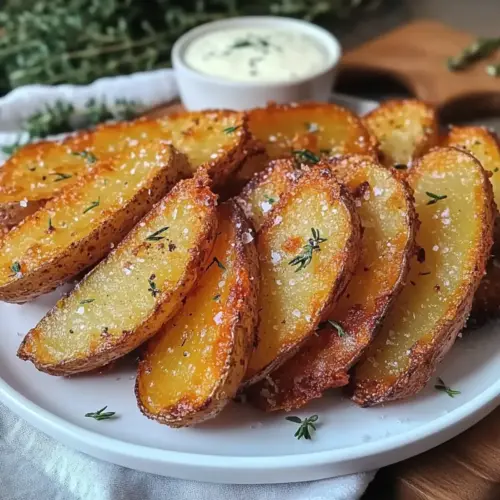 Air Fryer Potato Wedges