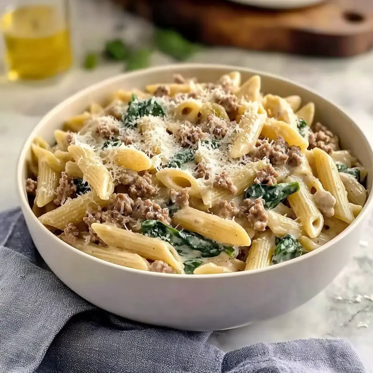 Crockpot Ground Beef Pasta