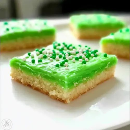 St. Patrick’s Day Sugar Cookie Bars