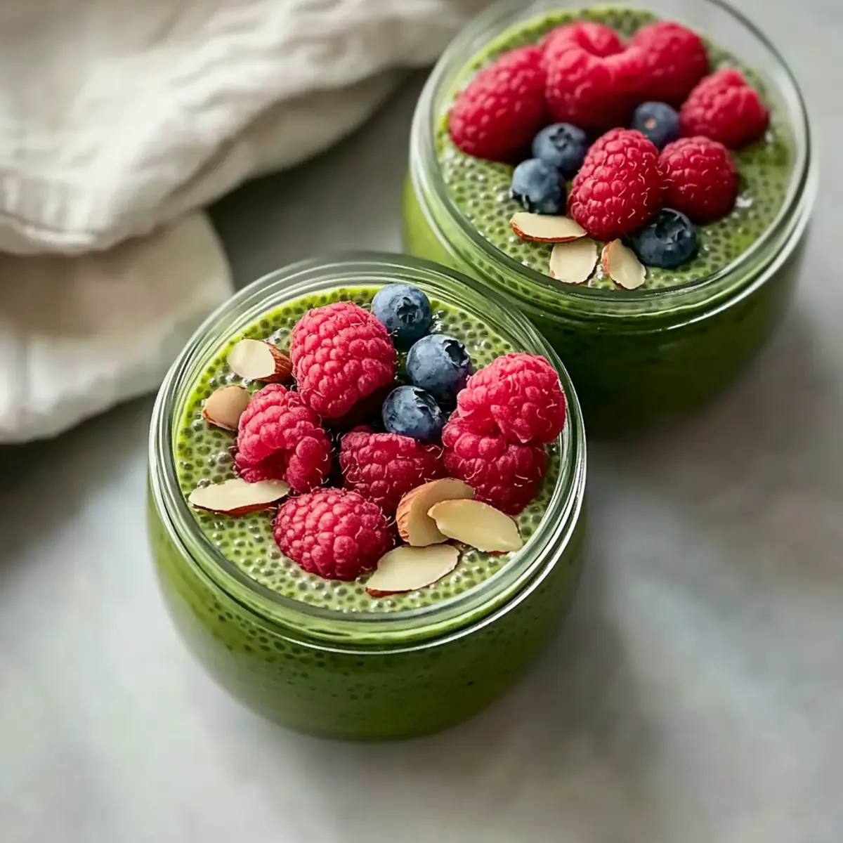 Vegan Matcha Chia Seed Pudding