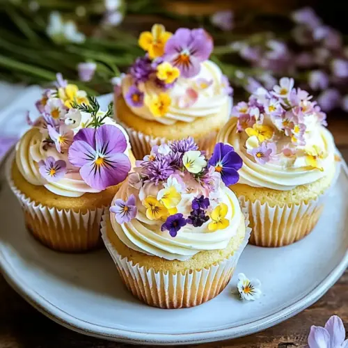 Wildflower Meadow Cupcakes