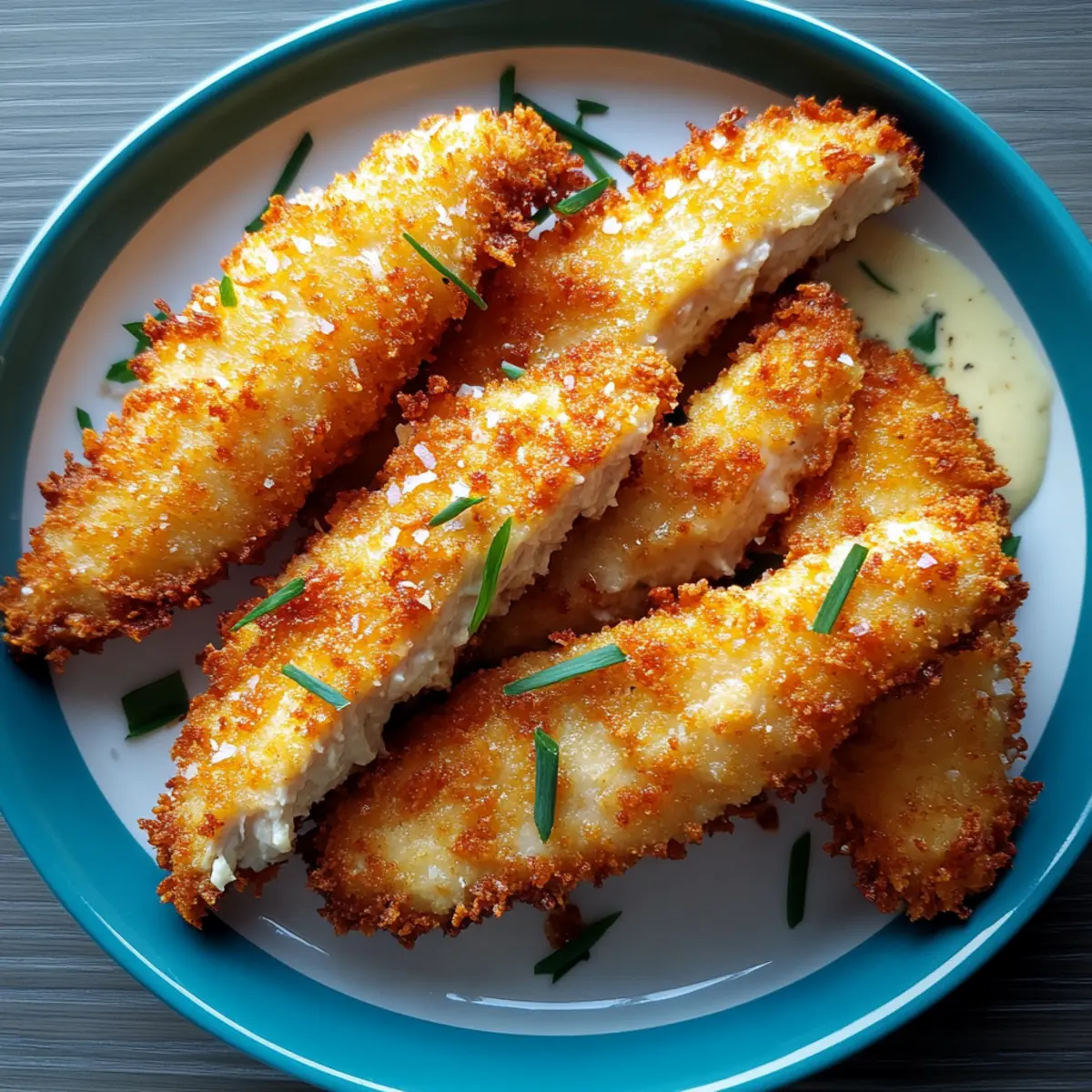Low Carb Parmesan Chicken Fingers