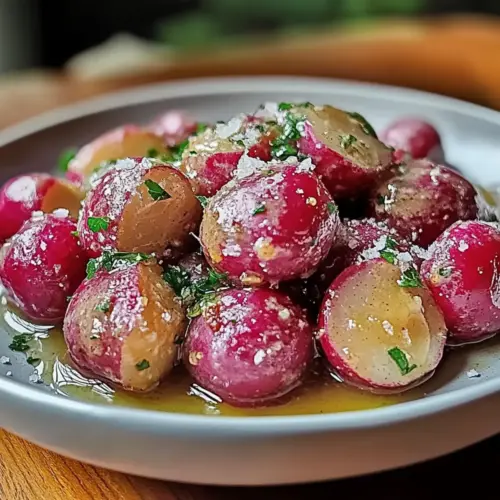 Roasted Radishes with Butter and Sea Salt