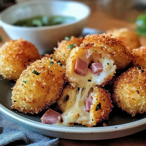 Ham and Cheese Croquettes